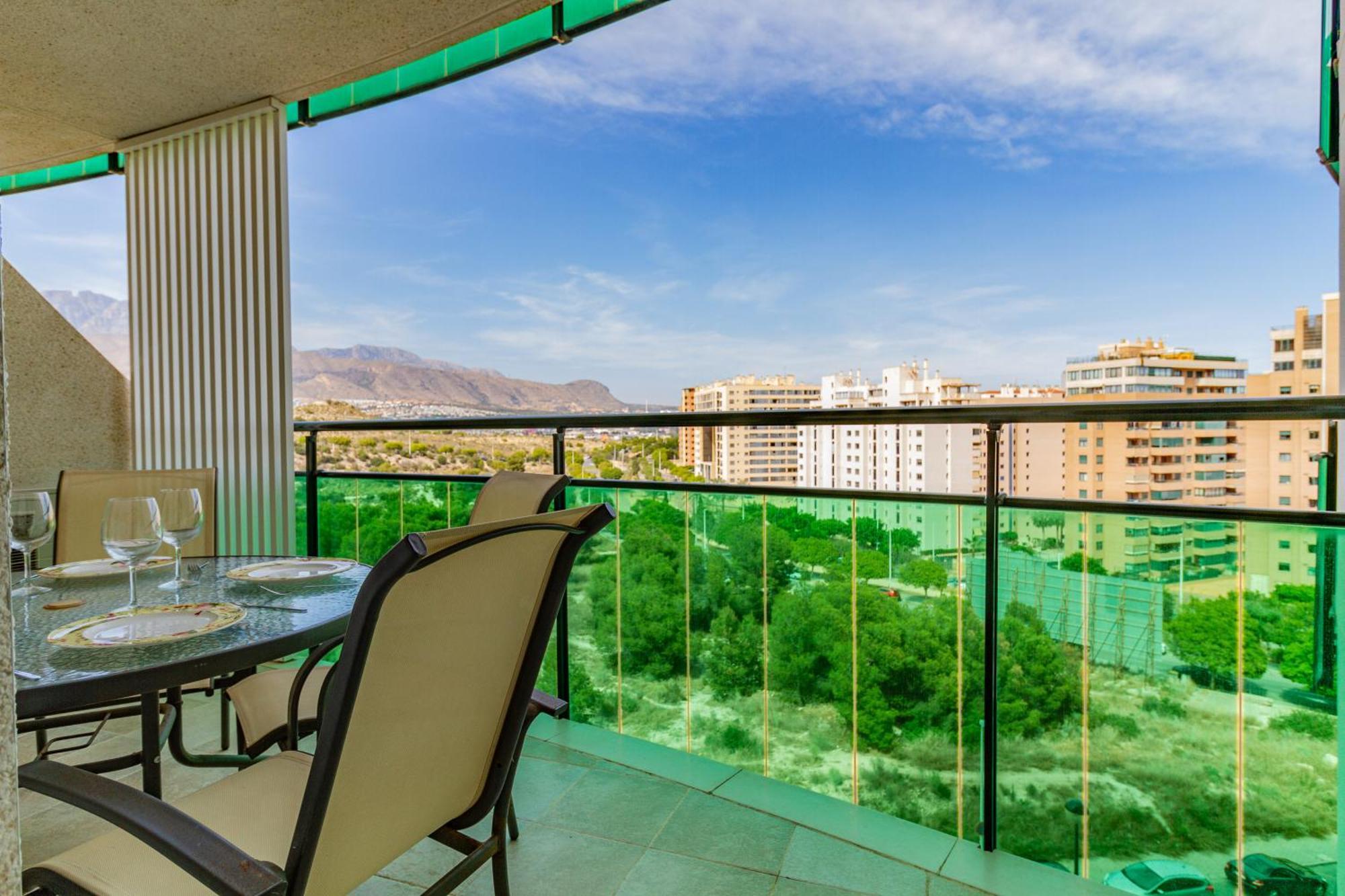 Apartment Vilapark With Pool, Free Parking, Terrace, Beach بينايدورم المظهر الخارجي الصورة
