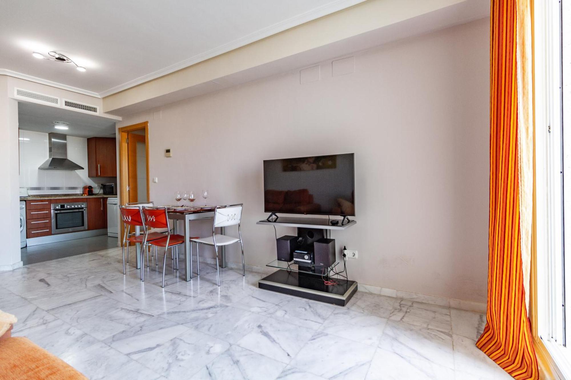 Apartment Vilapark With Pool, Free Parking, Terrace, Beach بينايدورم المظهر الخارجي الصورة